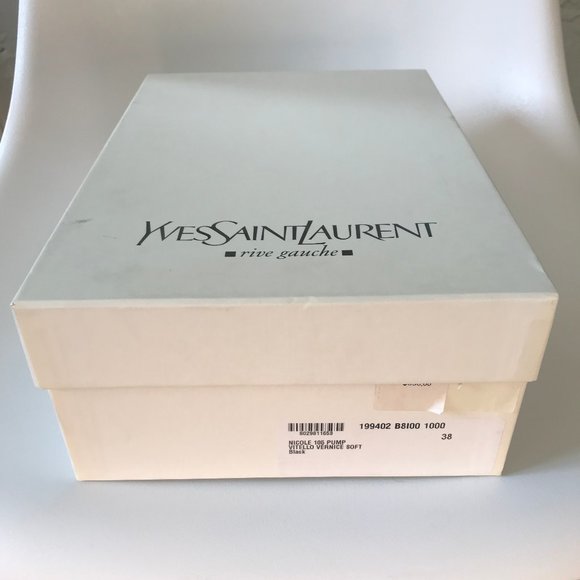 YSL Yves Saint Laurent Nicole 105 Pump in black, size 8 - Picture 4 of 4